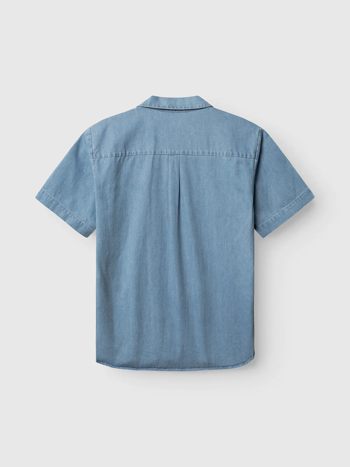GABtimo Resort Denim SS Shirt - Lt. Denim Blue sold by Gabba product image thumbnail 4