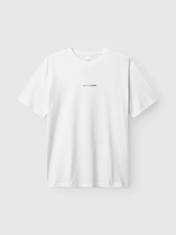 GABnigel Boxy Nando SS T-Shirt GOTS - White sold by Gabba