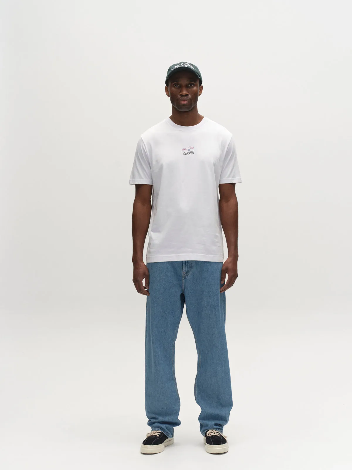 GABnigel Nando SS T-shirt GOTS - White sold by Gabba product image thumbnail 3