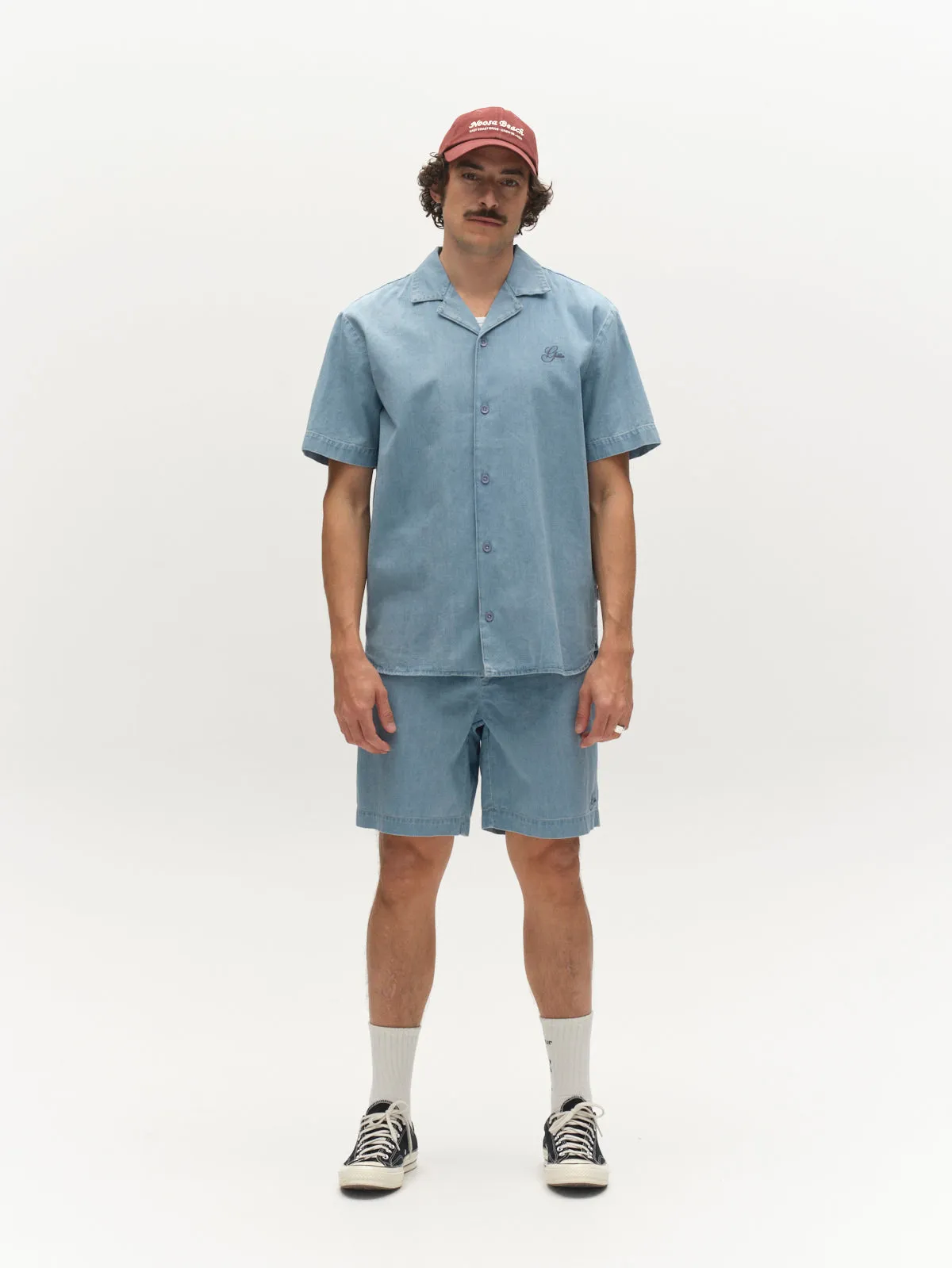 GABtommi Denim Shorts - Lt. Denim Blue sold by Gabba product image thumbnail 4