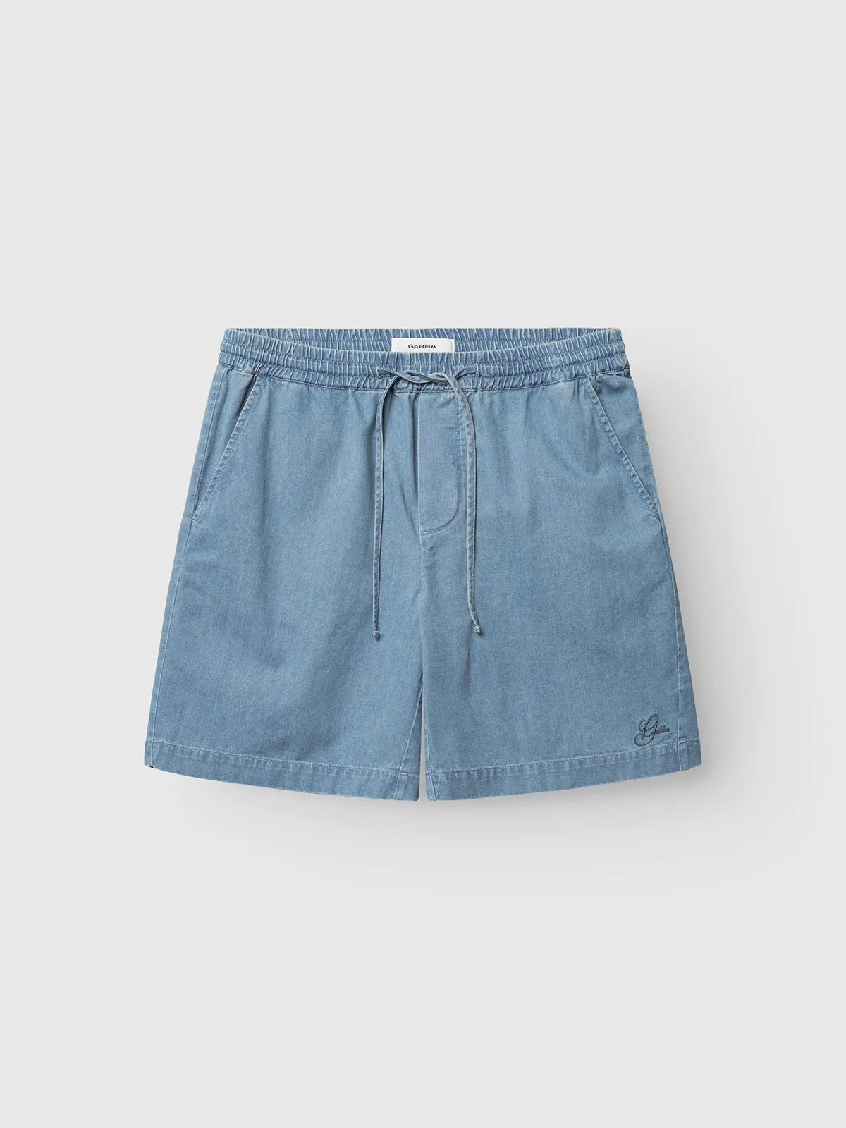 GABtommi Denim Shorts - Lt. Denim Blue sold by Gabba product image thumbnail 2