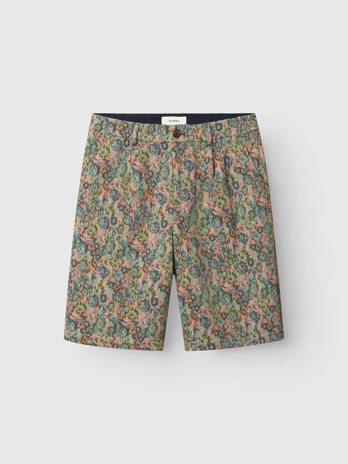 GABjoli Ted Kscope Shorts - Abstract Flowers sold by Gabba