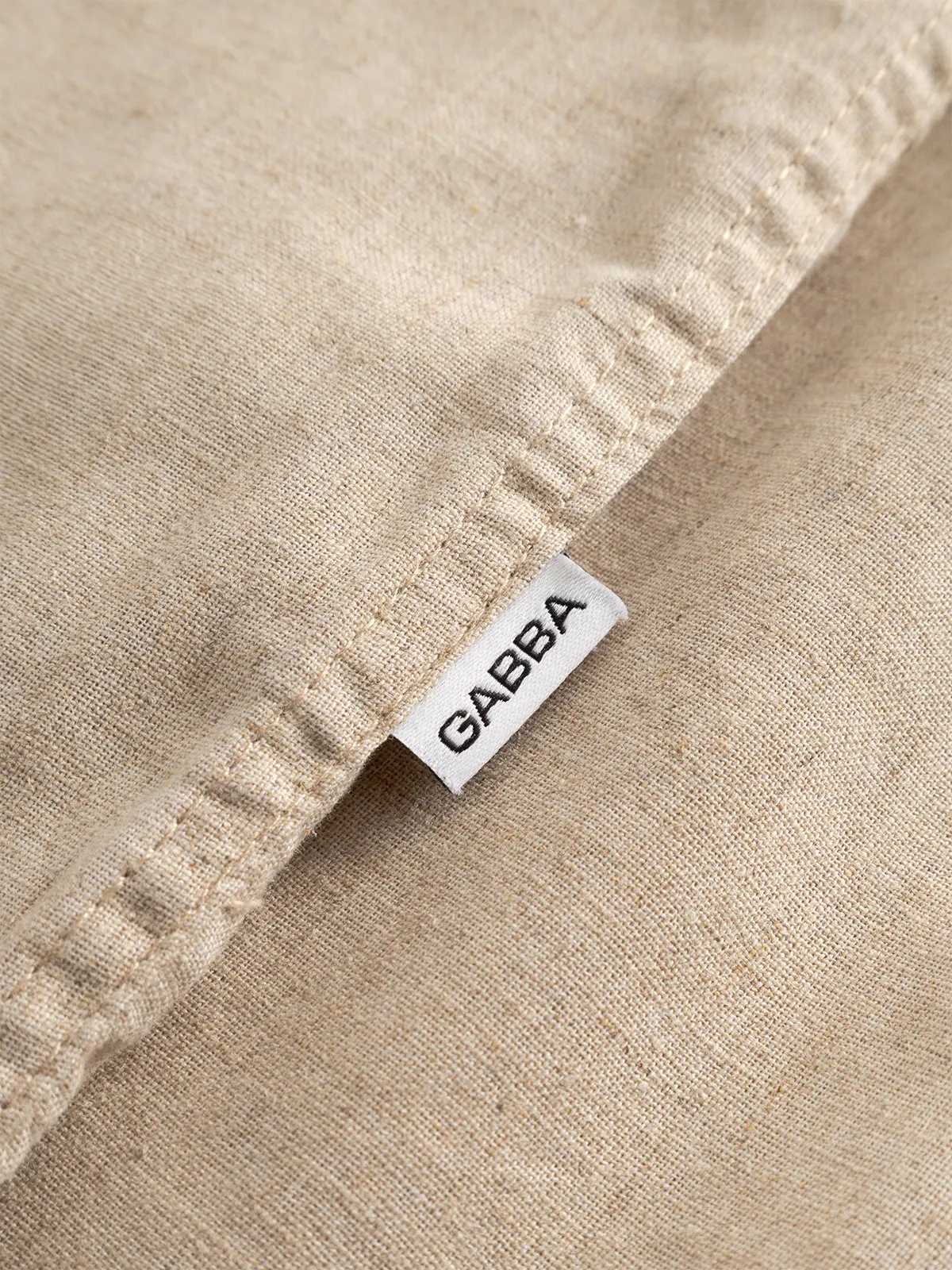 GABsven Reg Lins LS Shirt - Sand sold by Gabba product image thumbnail 5