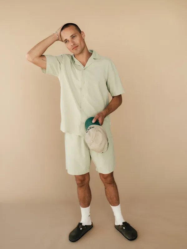 GABtimo Resort Ker SS Shirt - Alfa Green made by Gabba