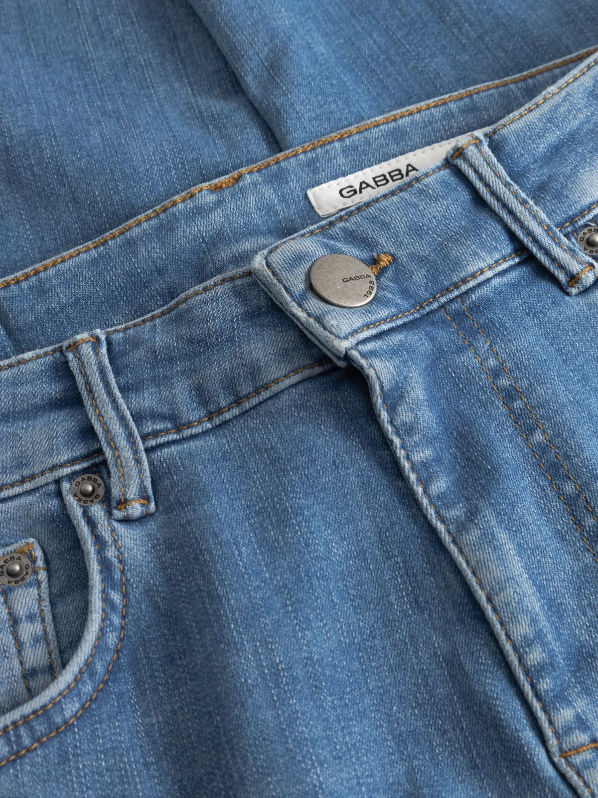 GABjones Dhera Jeans - Lt. Blue Denim sold by Gabba product image thumbnail 5