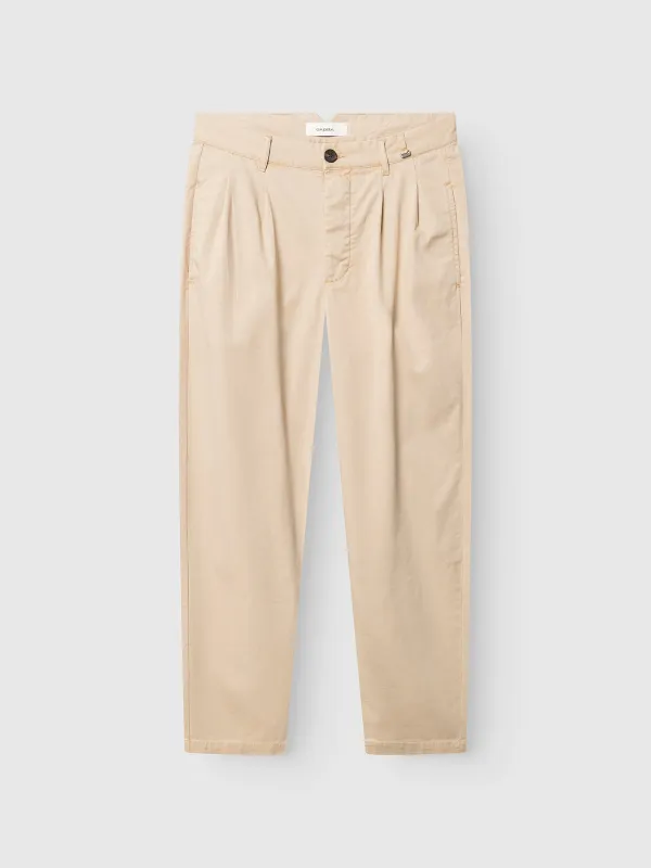 GABfirenze Cropped Marlo Pant - Birch made by Gabba