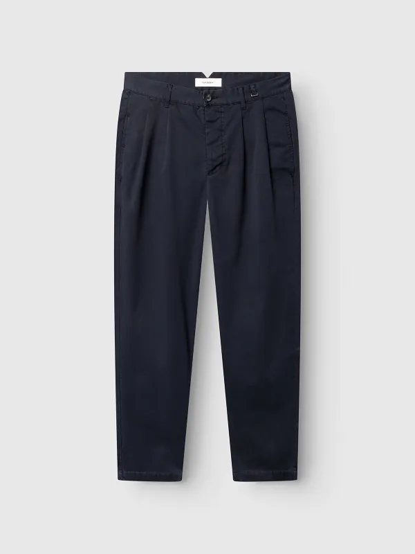 GABfirenze Cropped Marlo Pant - Dark Navy made by Gabba