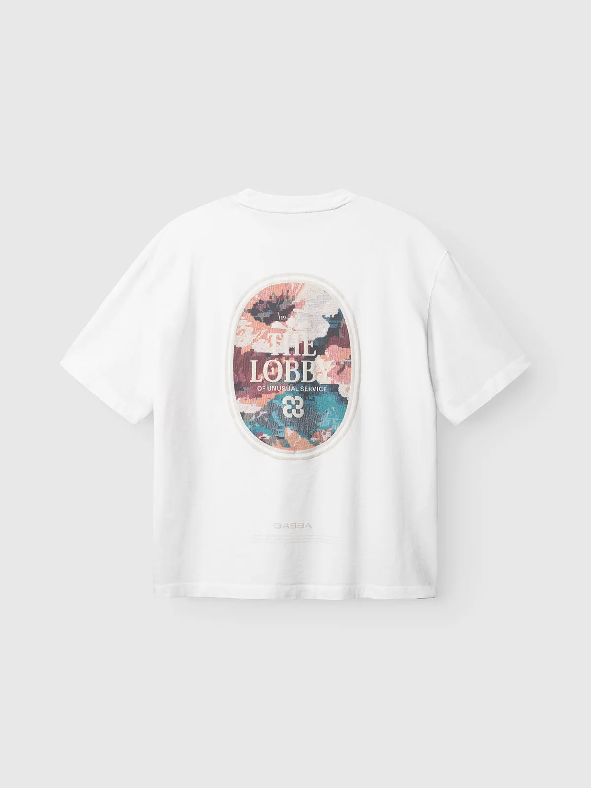 GABlegin Boxy Fiore SS T-Shirt - White sold by Gabba product image thumbnail 3