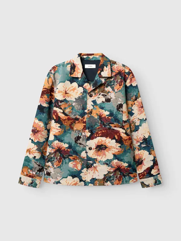 GABsimone Reso Fiore LS Overshirt - Multi Pattern made by Gabba
