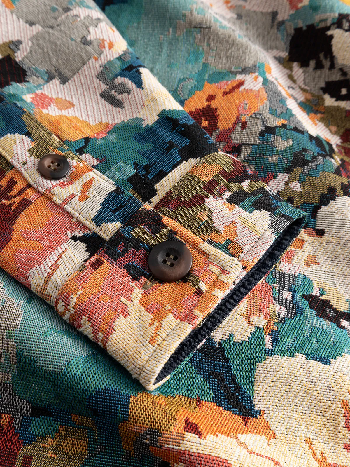 GABsimone Reso Fiore LS Overshirt - Multi Pattern sold by Gabba product image thumbnail 5