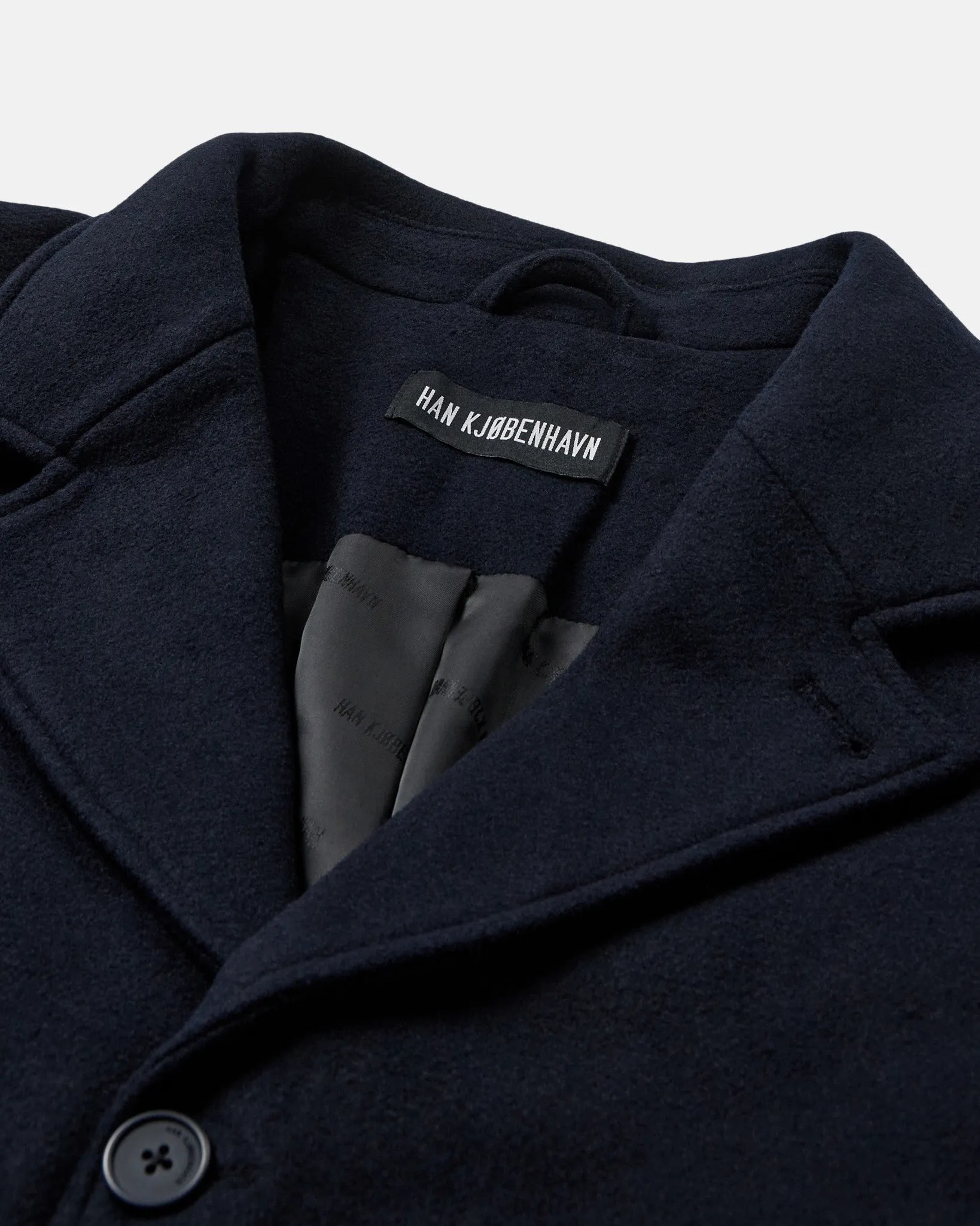 Bankers Coat - Dark Navy sold by Han Kjøbenhavn product image thumbnail 5