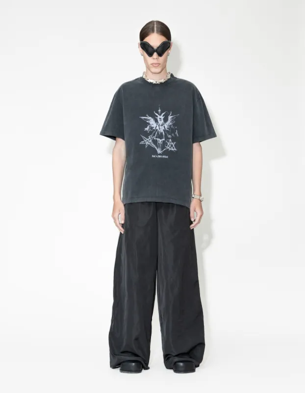 Angel Boxy Tee S/S - Dark Grey sold by Han Kjøbenhavn