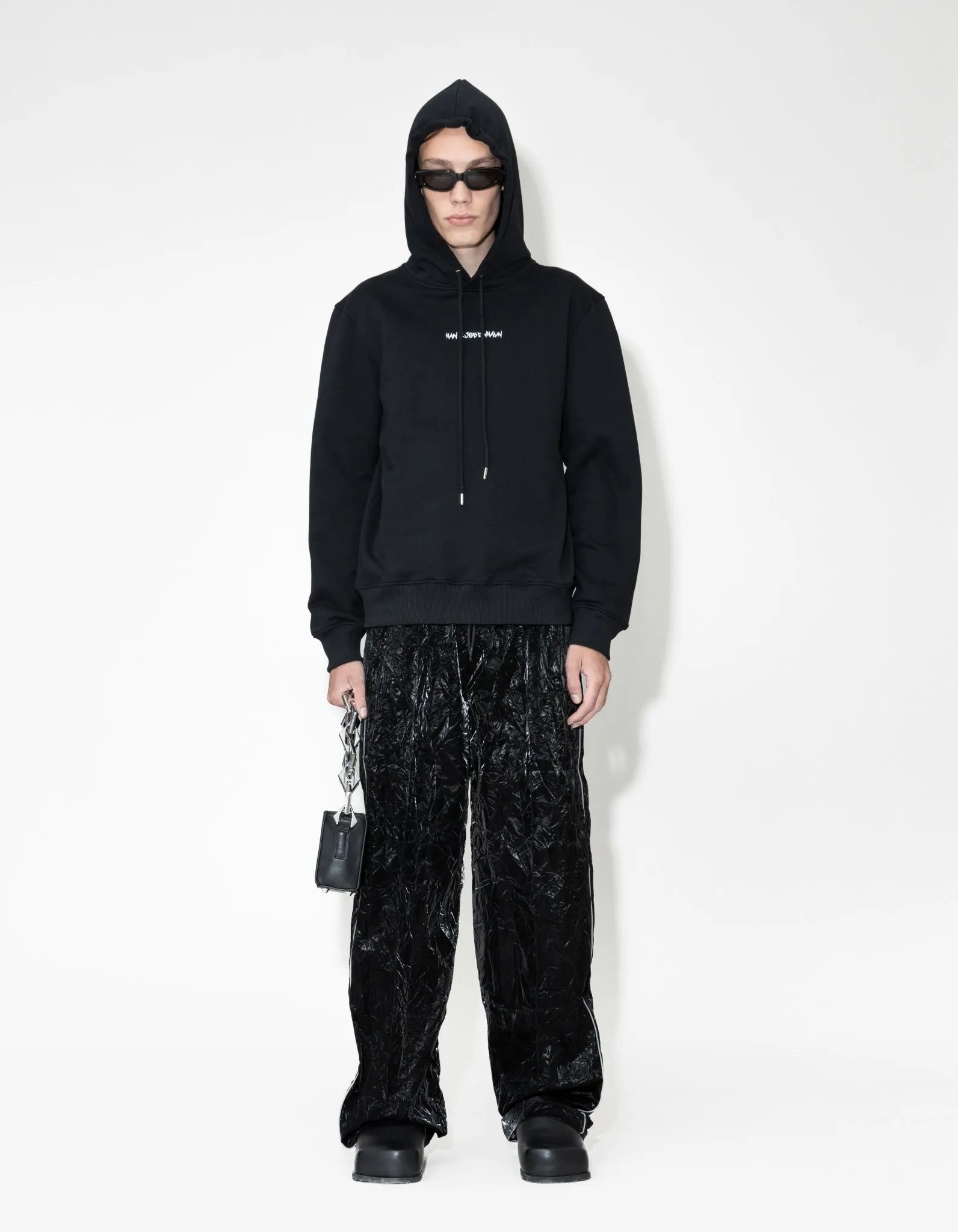 Graphic Font Regular Hoodie - Black sold by Han Kjøbenhavn