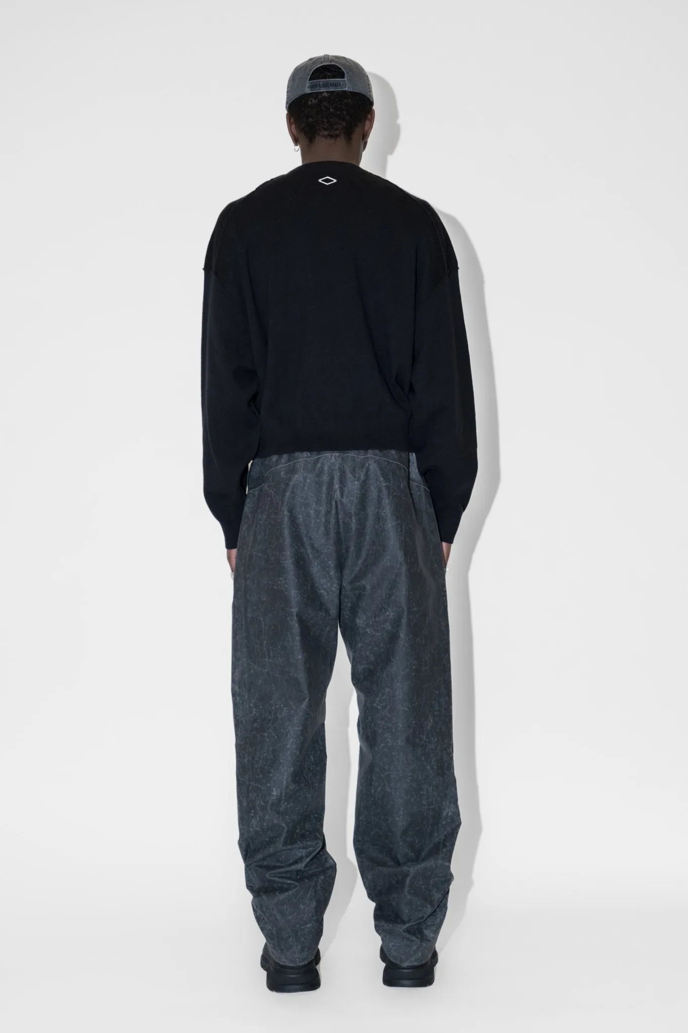 Diamond Relaxed Sweater - Black sold by Han Kjøbenhavn product image thumbnail 2