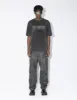 Faded Logo Boxy Tee SS - Black sold by Han Kjøbenhavn