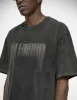 Faded Logo Boxy Tee SS - Black sold by Han Kjøbenhavn