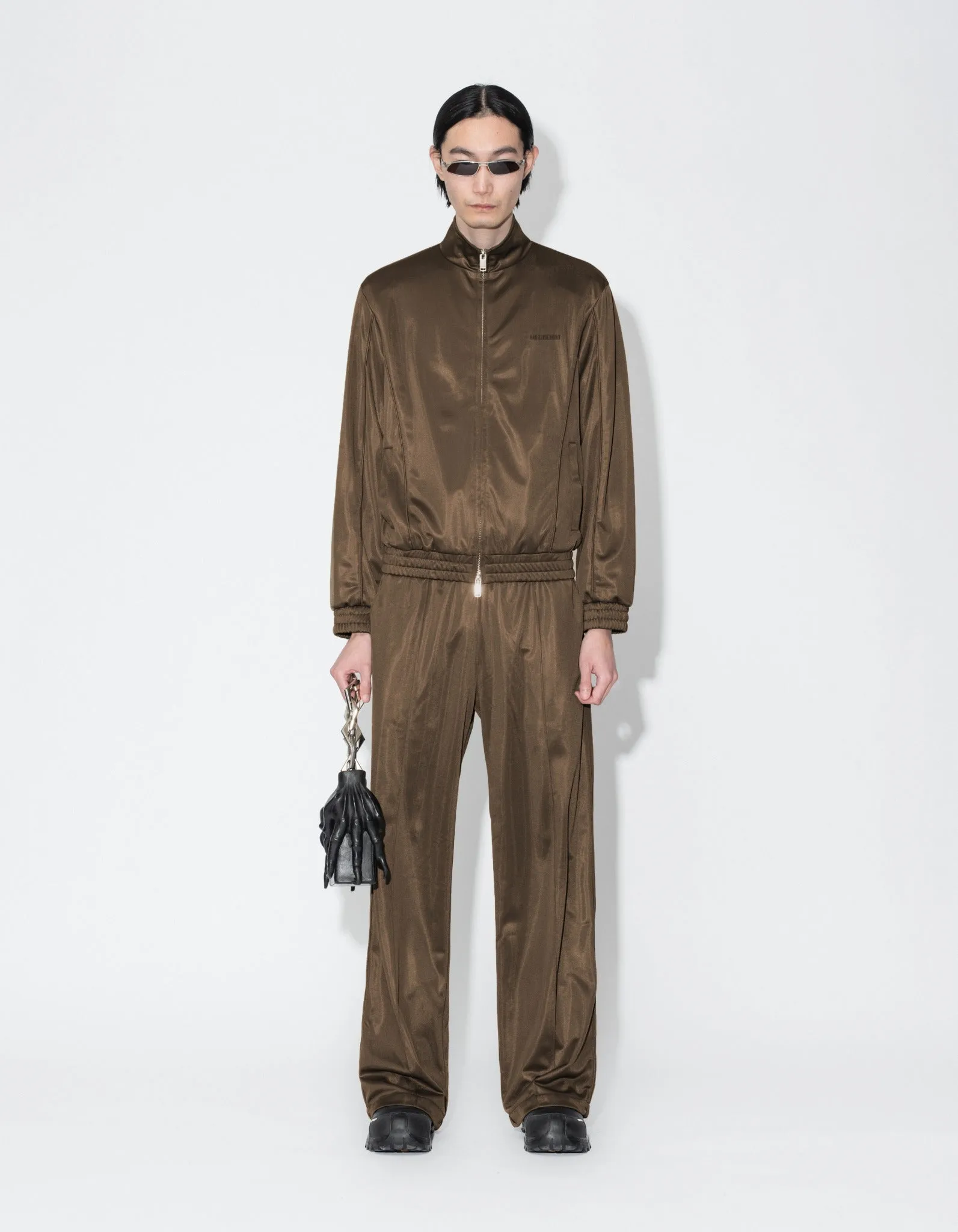 Relaxed Track Pants - Brown sold by Han Kjøbenhavn