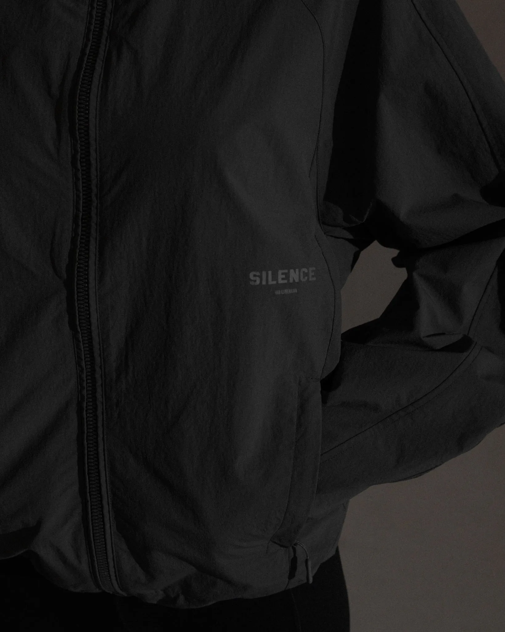 Windbreaker Technical Jacket - Ash Grey sold by Han Kjøbenhavn product image thumbnail 2