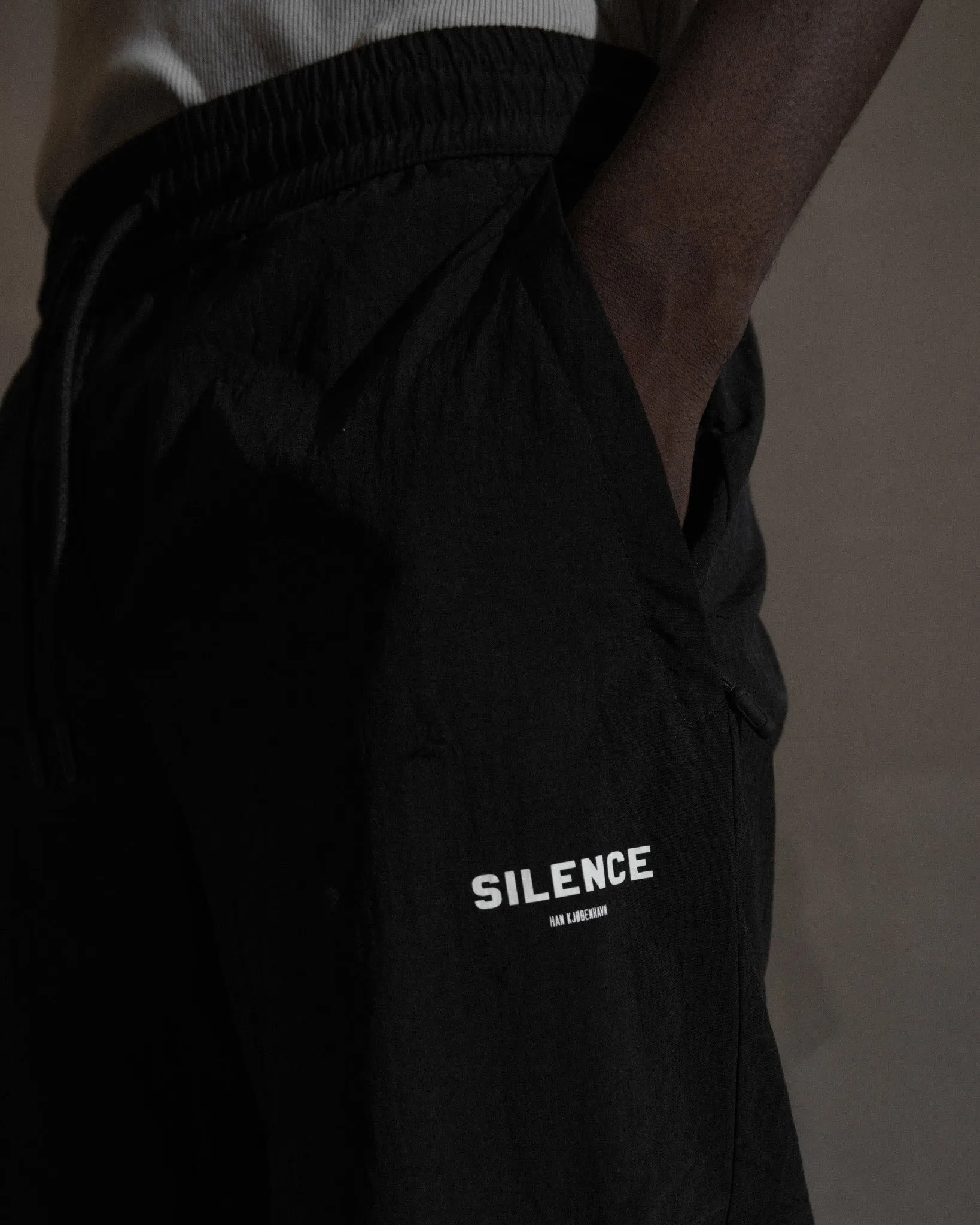 Regular Track Trousers - Anthracite Black sold by Han Kjøbenhavn product image thumbnail 2