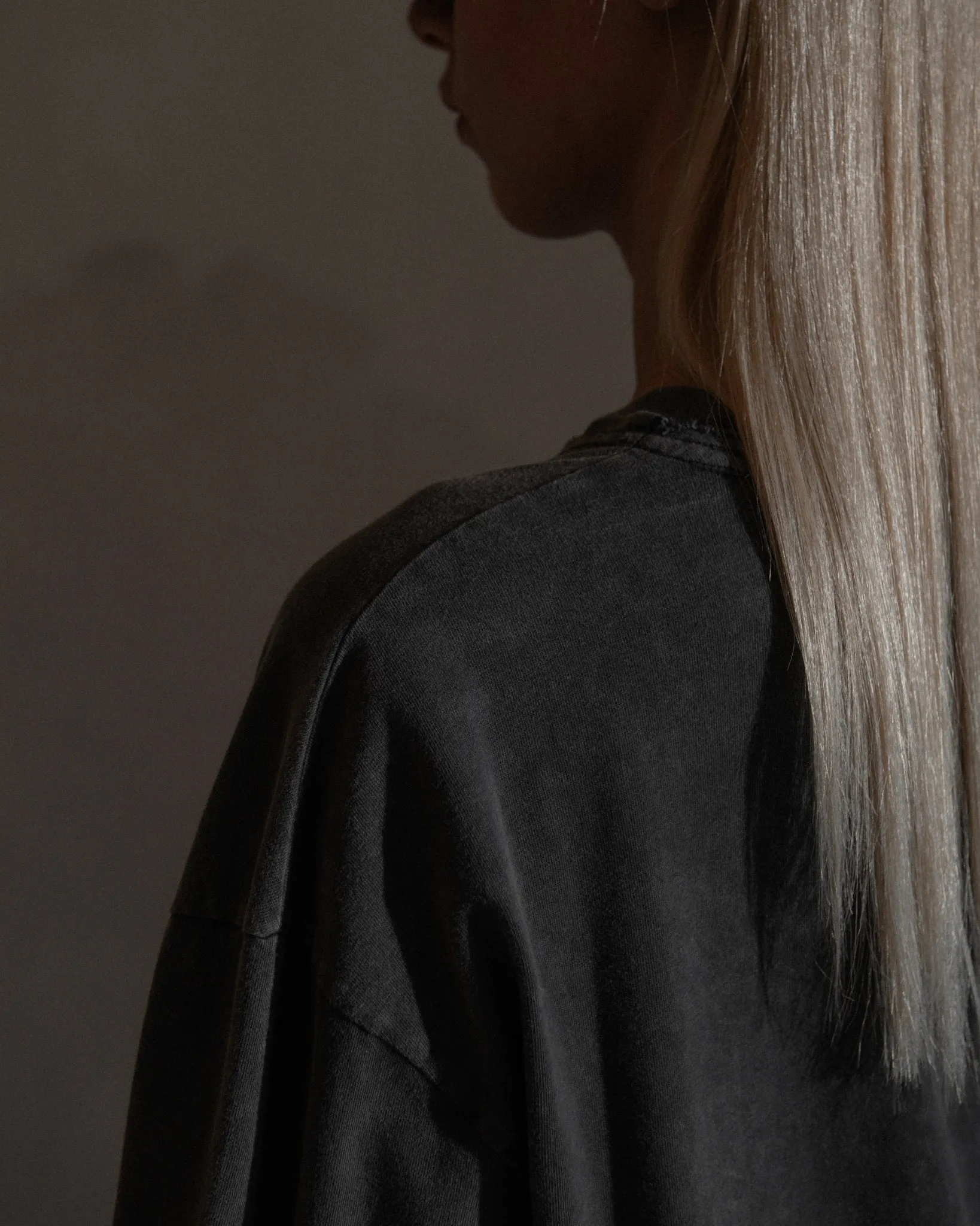Layered Long Sleeve - Ash Grey sold by Han Kjøbenhavn product image thumbnail 5
