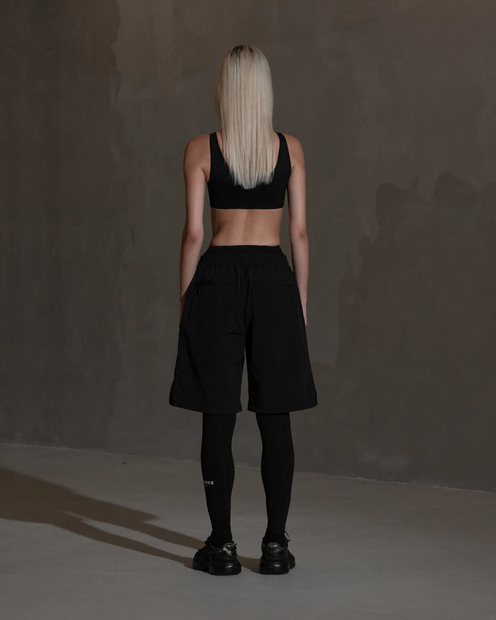 Silence Technical Crop Top - Anthracite Black sold by Han Kjøbenhavn product image thumbnail 4