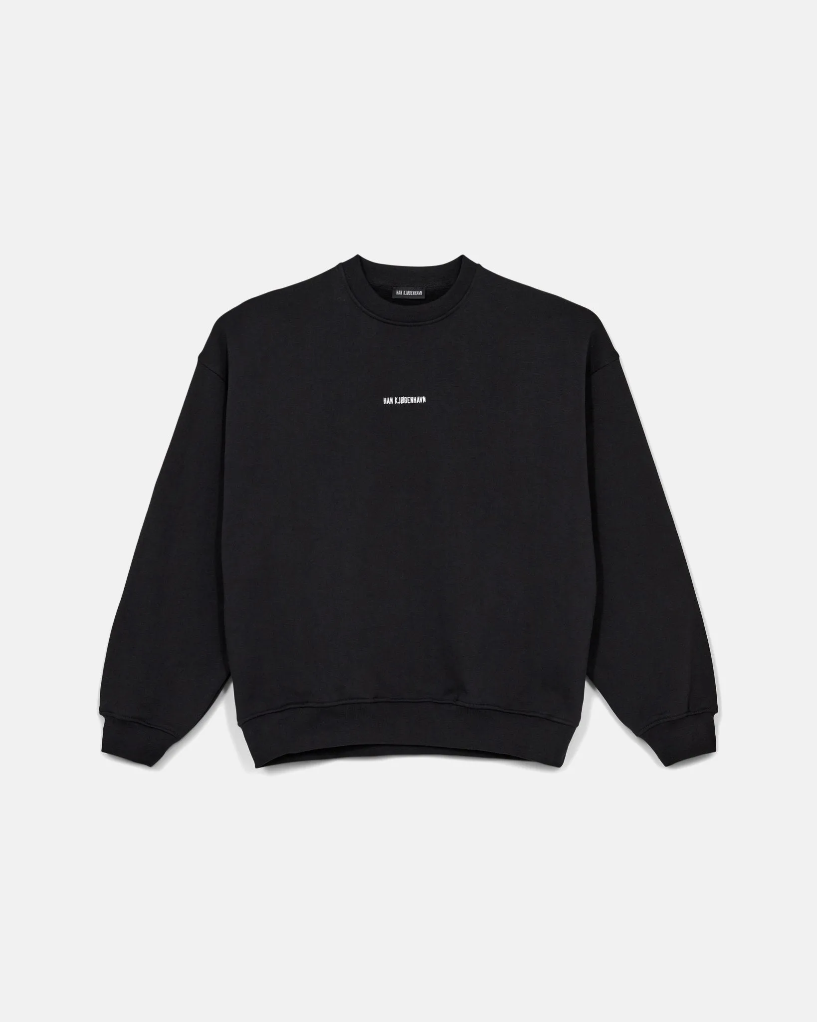 Daily Oversized Crewneck - Black sold by Han Kjøbenhavn