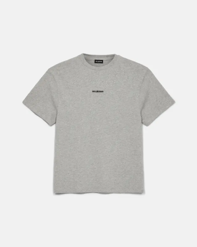Daily Oversized Tee - Grey Melange made by Han Kjøbenhavn