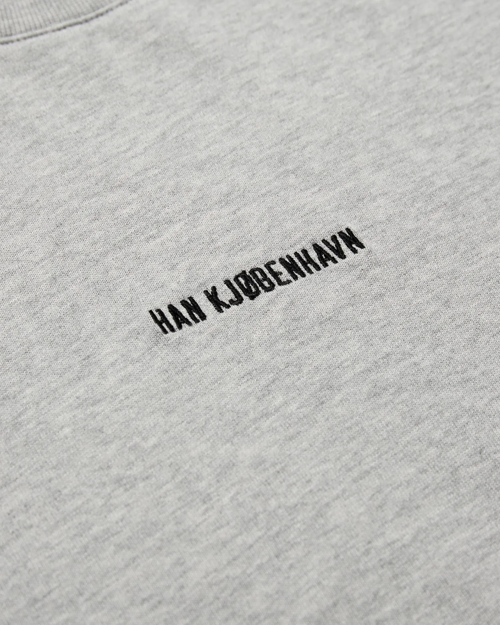 Daily Oversized Tee - Grey Melange sold by Han Kjøbenhavn product image thumbnail 3