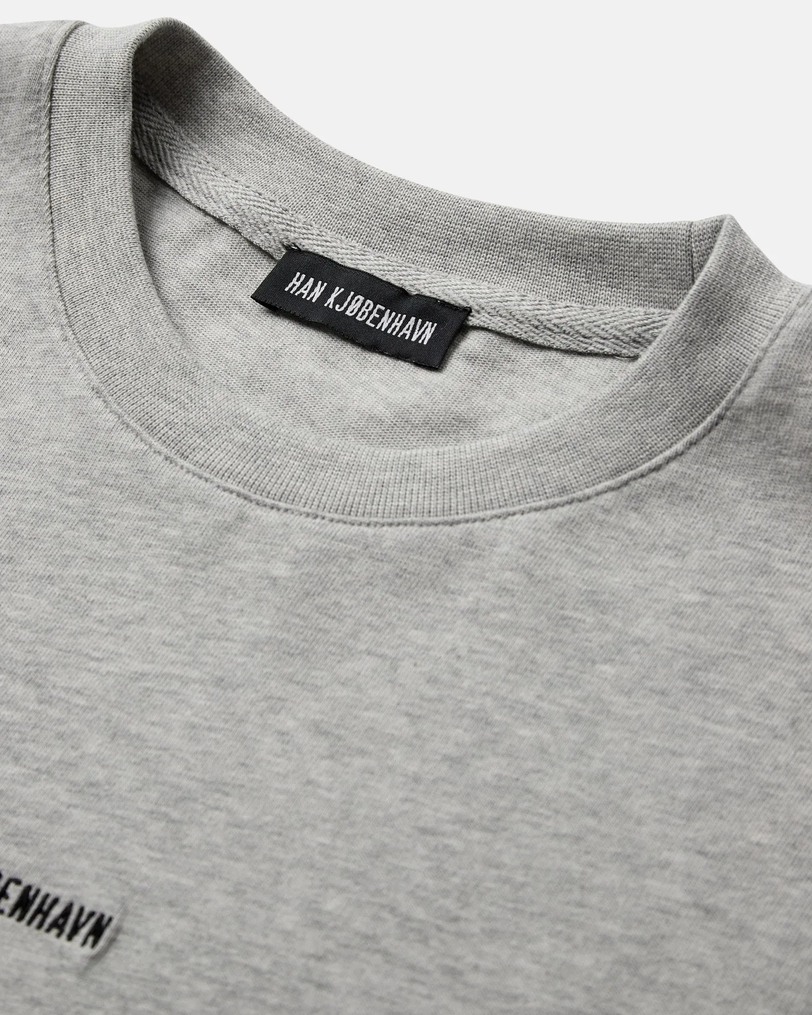 Daily Oversized Tee - Grey Melange sold by Han Kjøbenhavn product image thumbnail 4