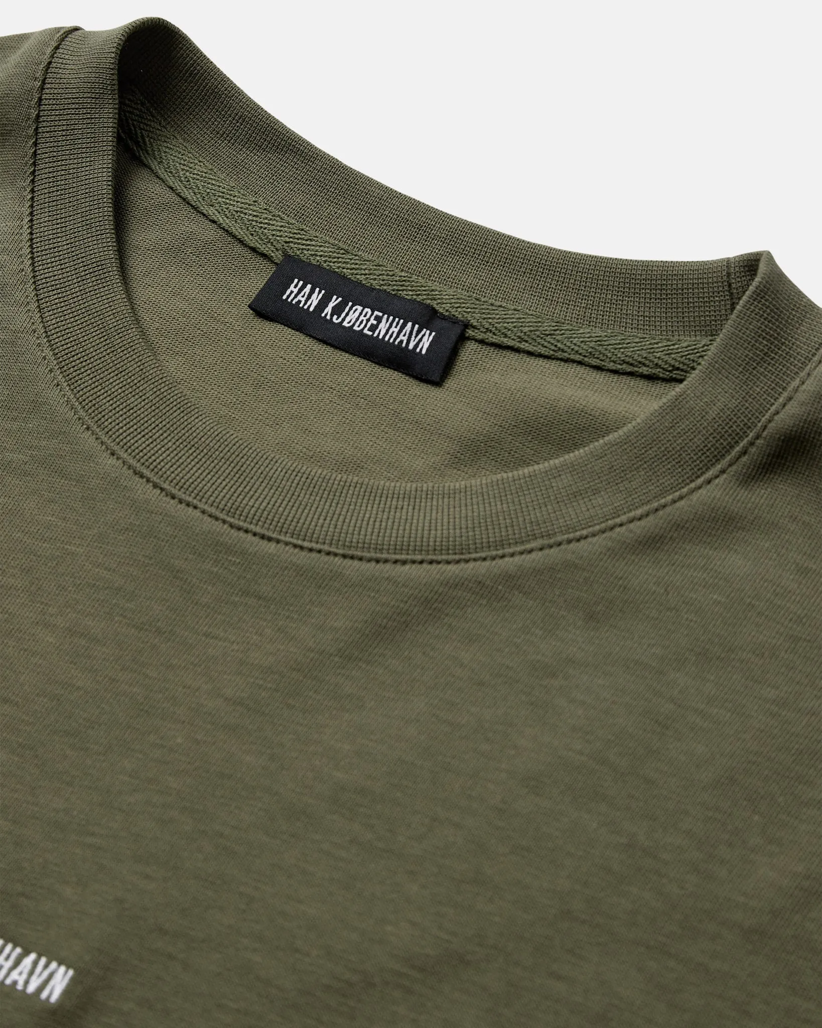 Daily Oversized Tee - Dark Green sold by Han Kjøbenhavn product image thumbnail 3