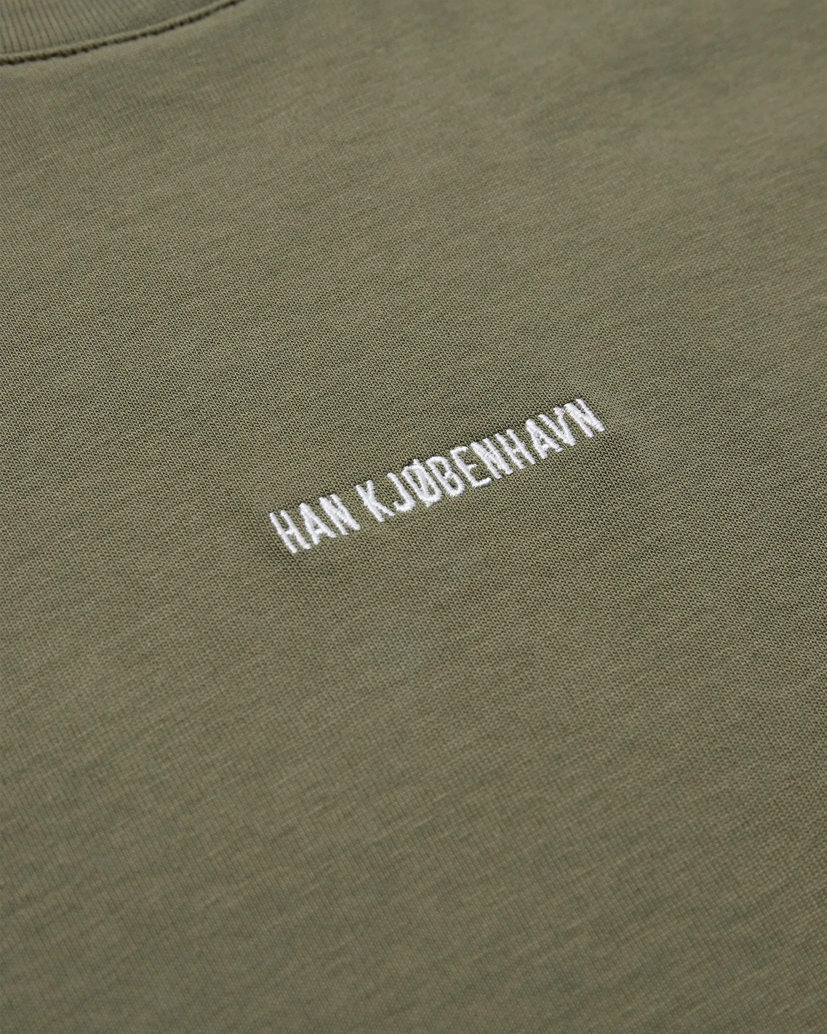 Daily Oversized Tee - Dark Green sold by Han Kjøbenhavn product image thumbnail 2