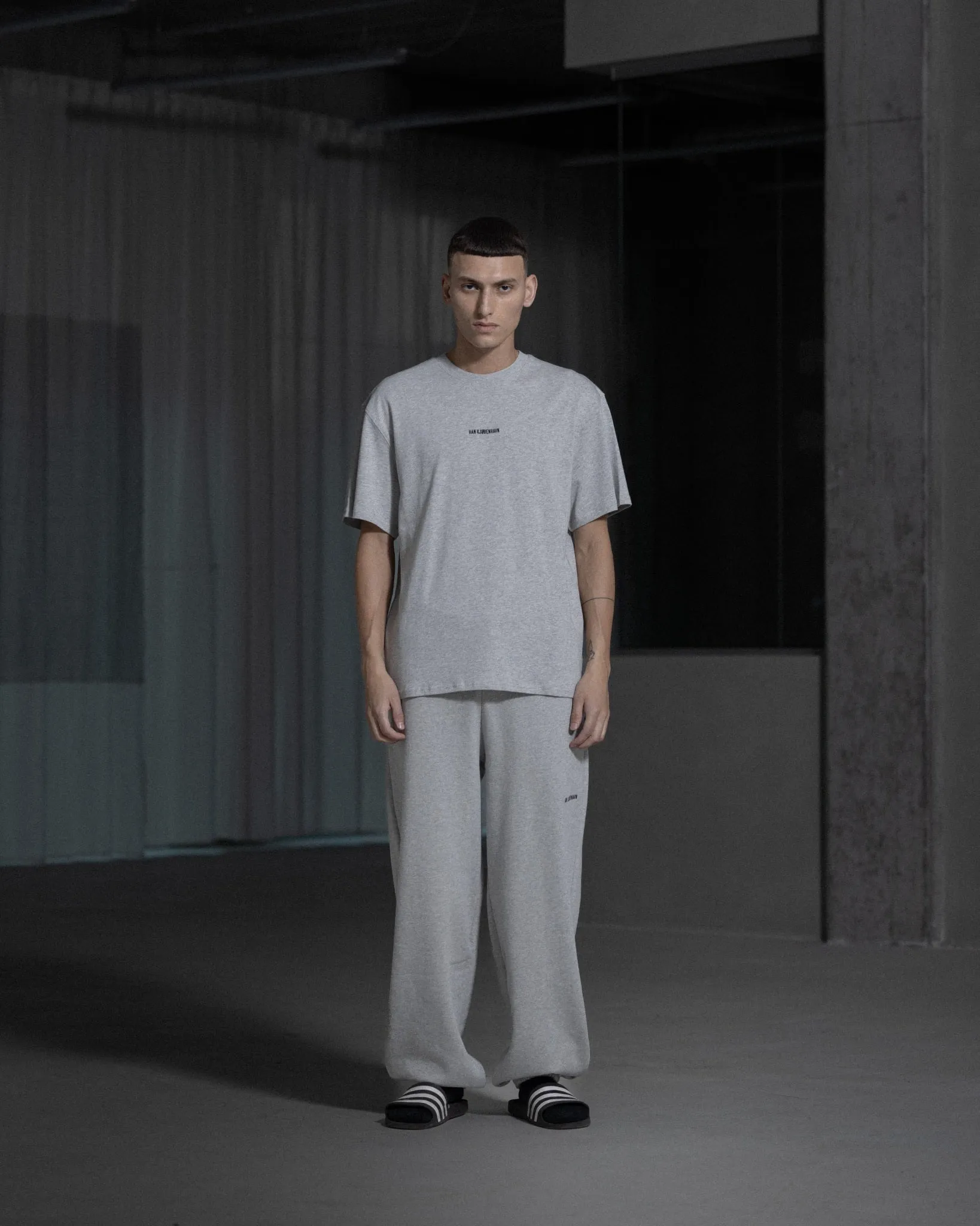 Daily Sweatpants - Grey Melange sold by Han Kjøbenhavn product image thumbnail 2