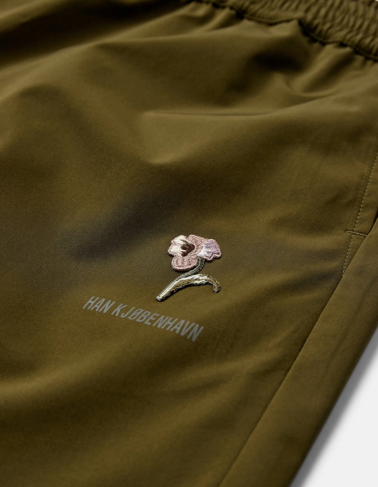 Roots Relaxed Track Shorts - Green sold by Han Kjøbenhavn product image thumbnail 3