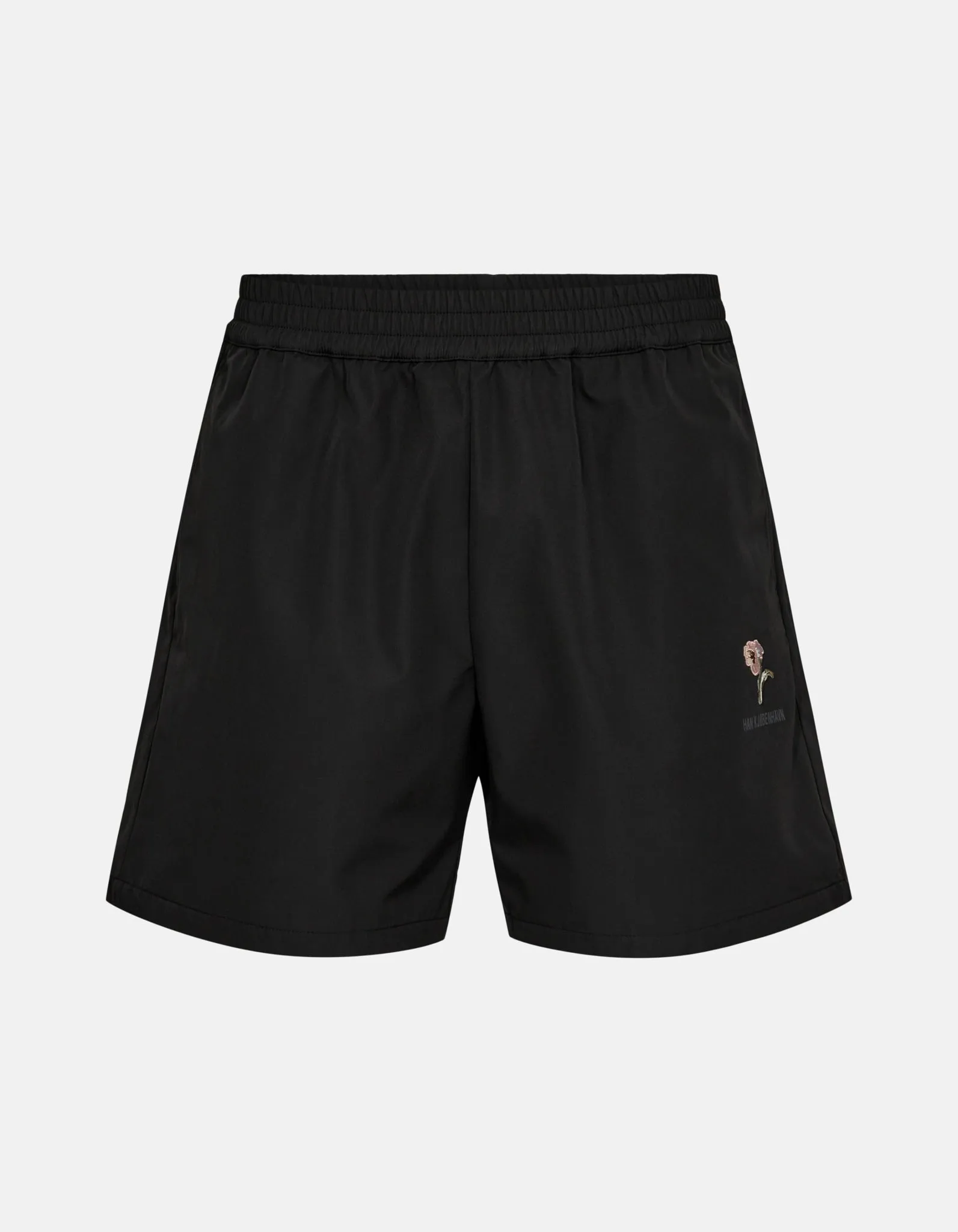 Roots Relaxed Track Shorts - Black sold by Han Kjøbenhavn