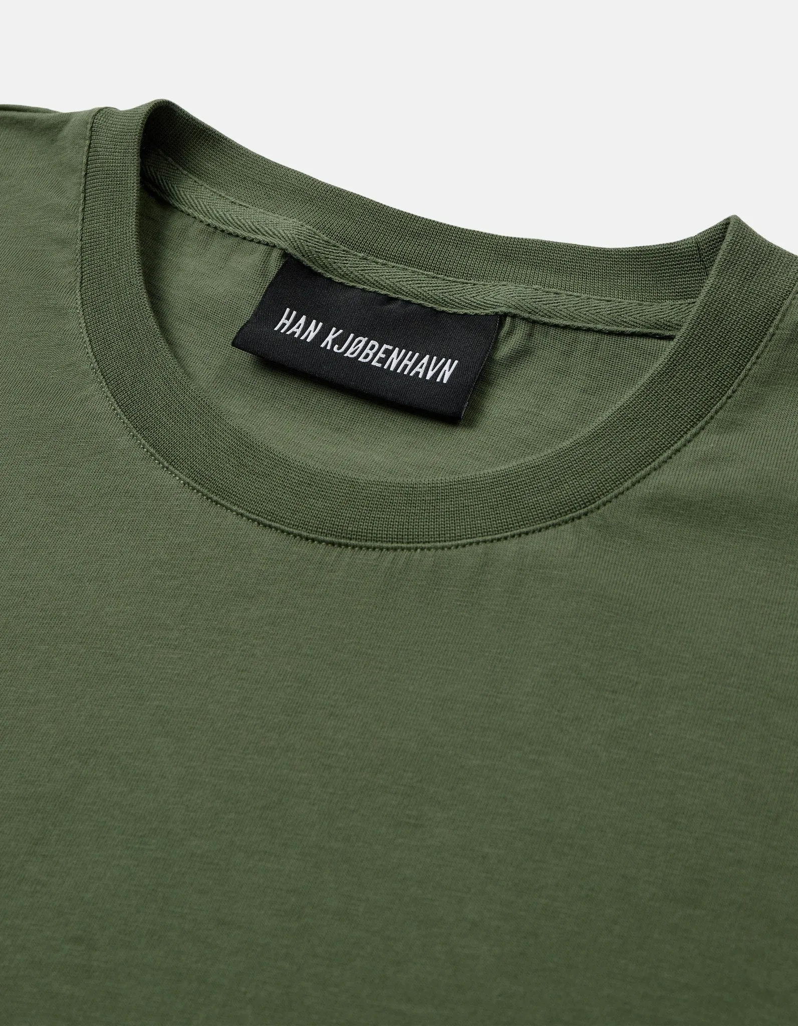 Roots Embroidery T-shirt - Green sold by Han Kjøbenhavn product image thumbnail 2