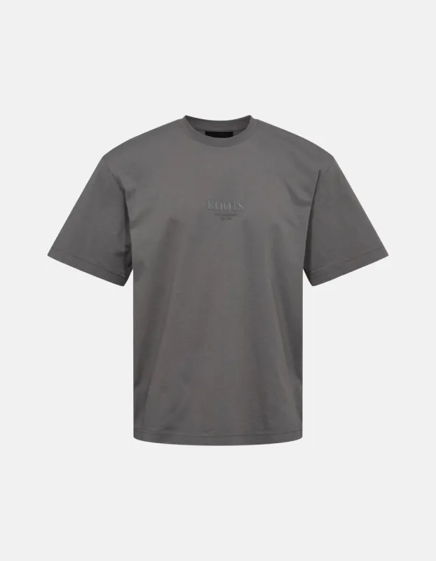 Roots T-shirt - Light grey sold by Han Kjøbenhavn