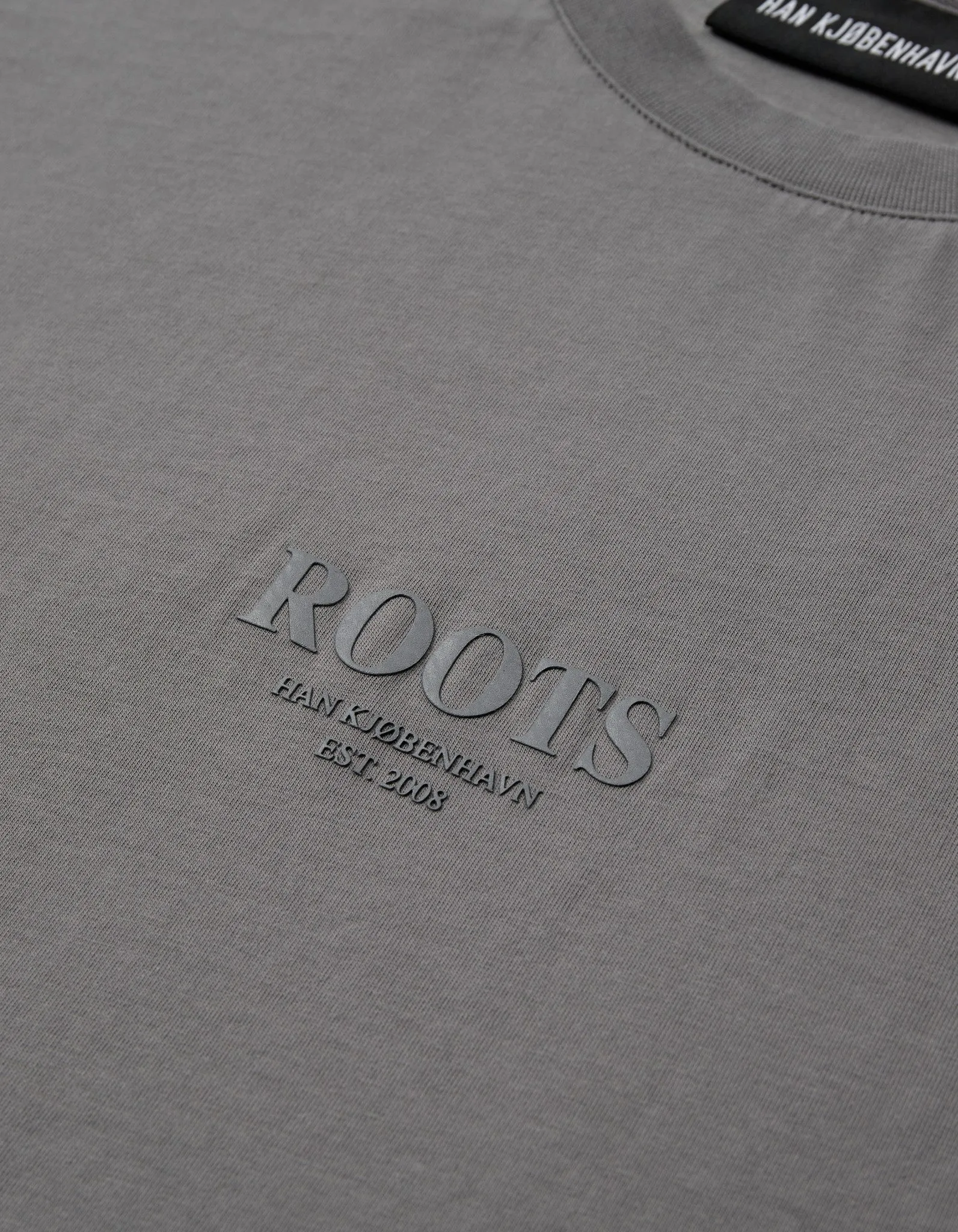 Roots T-shirt - Light grey sold by Han Kjøbenhavn product image thumbnail 2