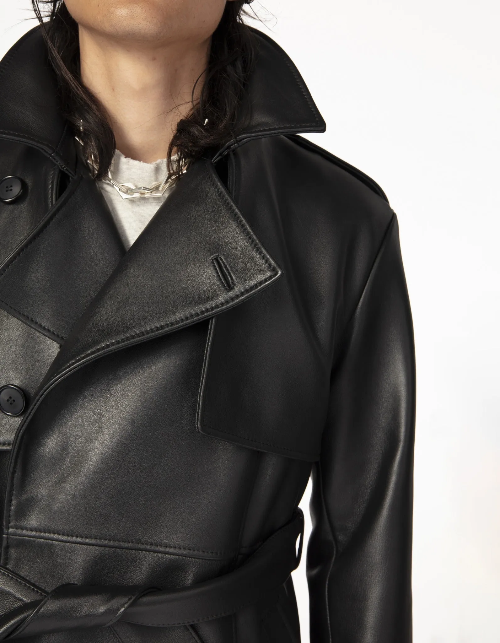 Slim Trench Coat sold by Han Kjøbenhavn product image thumbnail 2