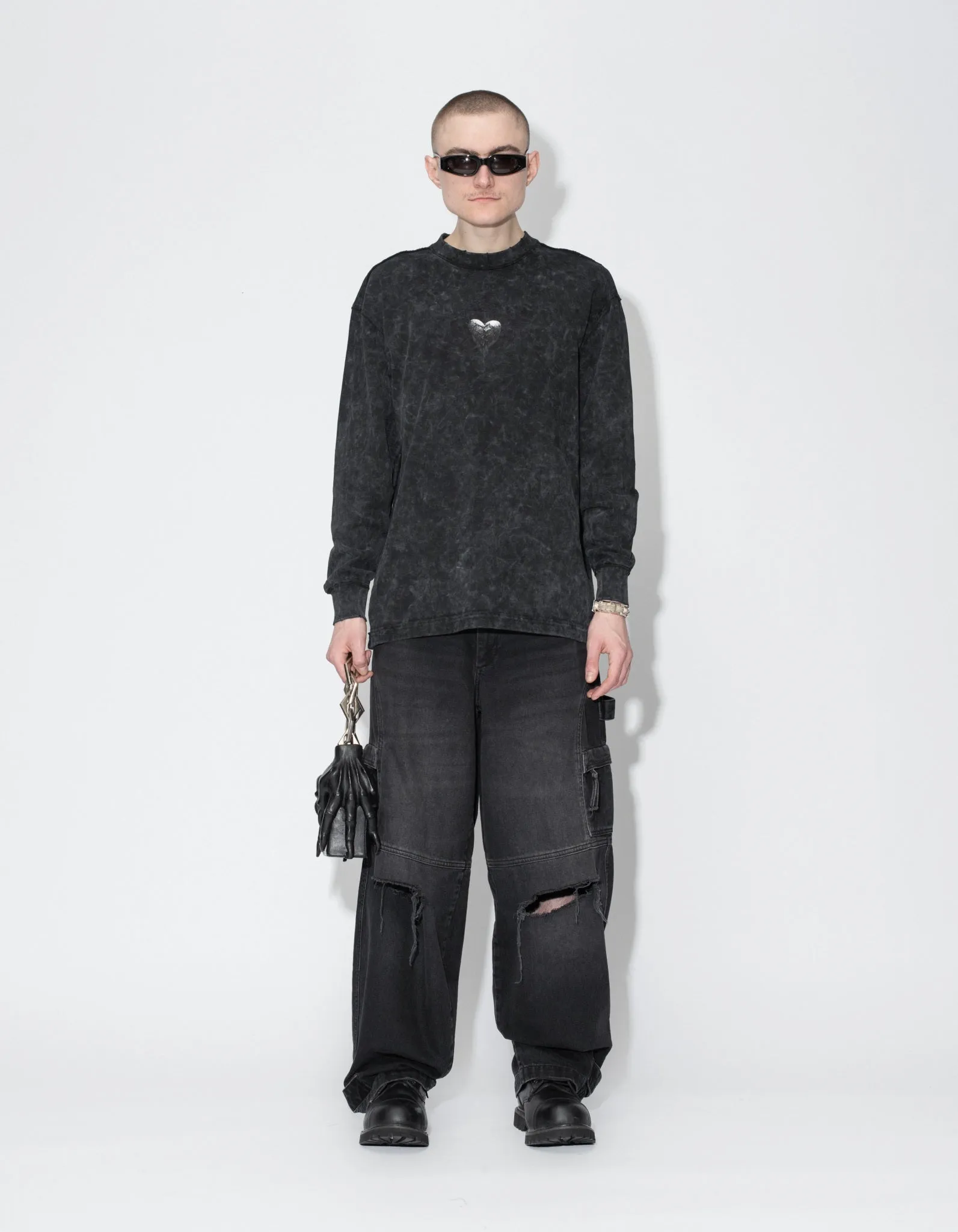 Aliens In Love Boxy L/S Tee sold by Han Kjøbenhavn