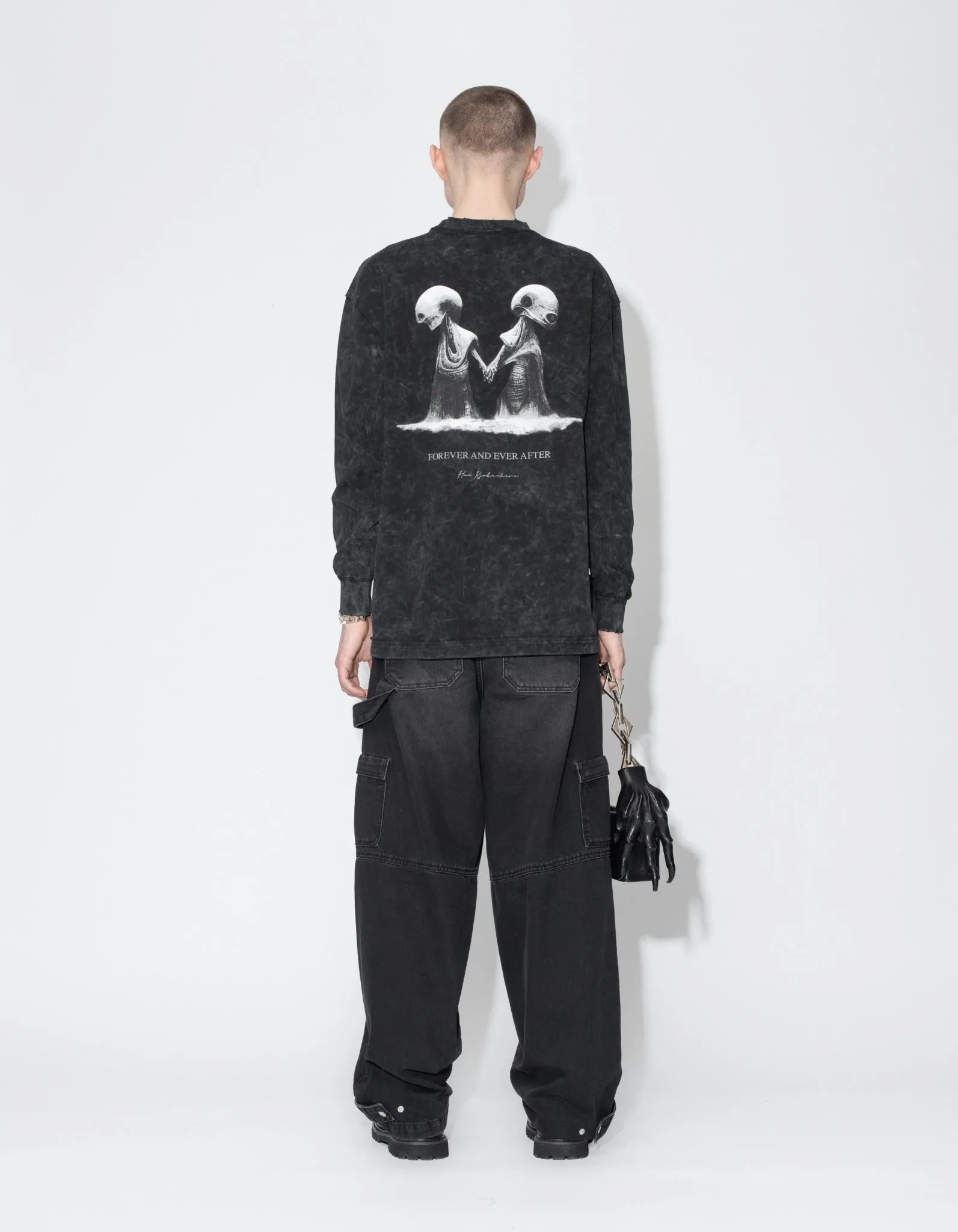 Aliens In Love Boxy L/S Tee sold by Han Kjøbenhavn product image thumbnail 2