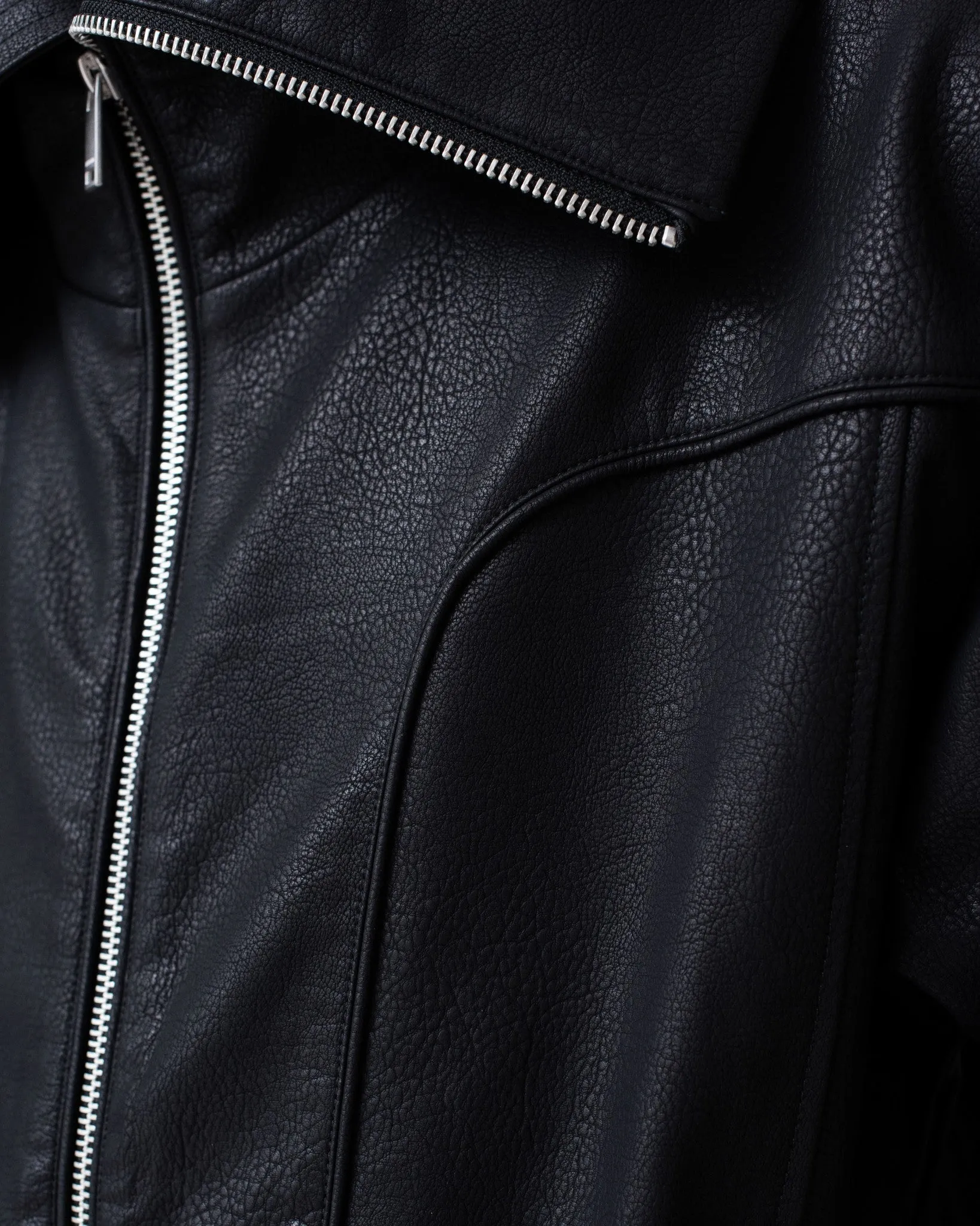 Memory Faux Leather Jacket - Black sold by Han Kjøbenhavn product image thumbnail 3