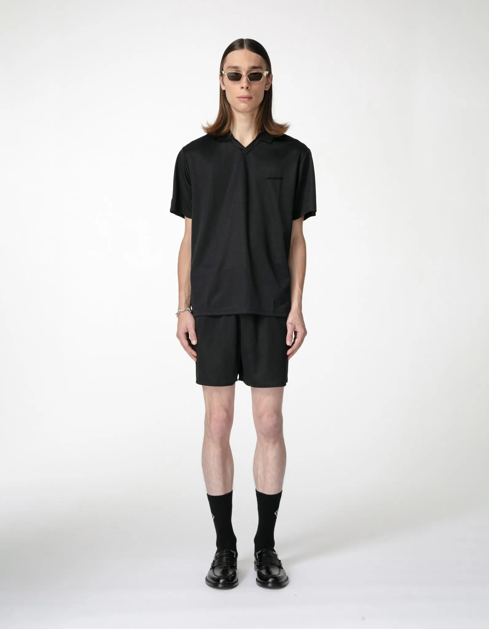 Football Tee Short Sleeve - Black sold by Han Kjøbenhavn