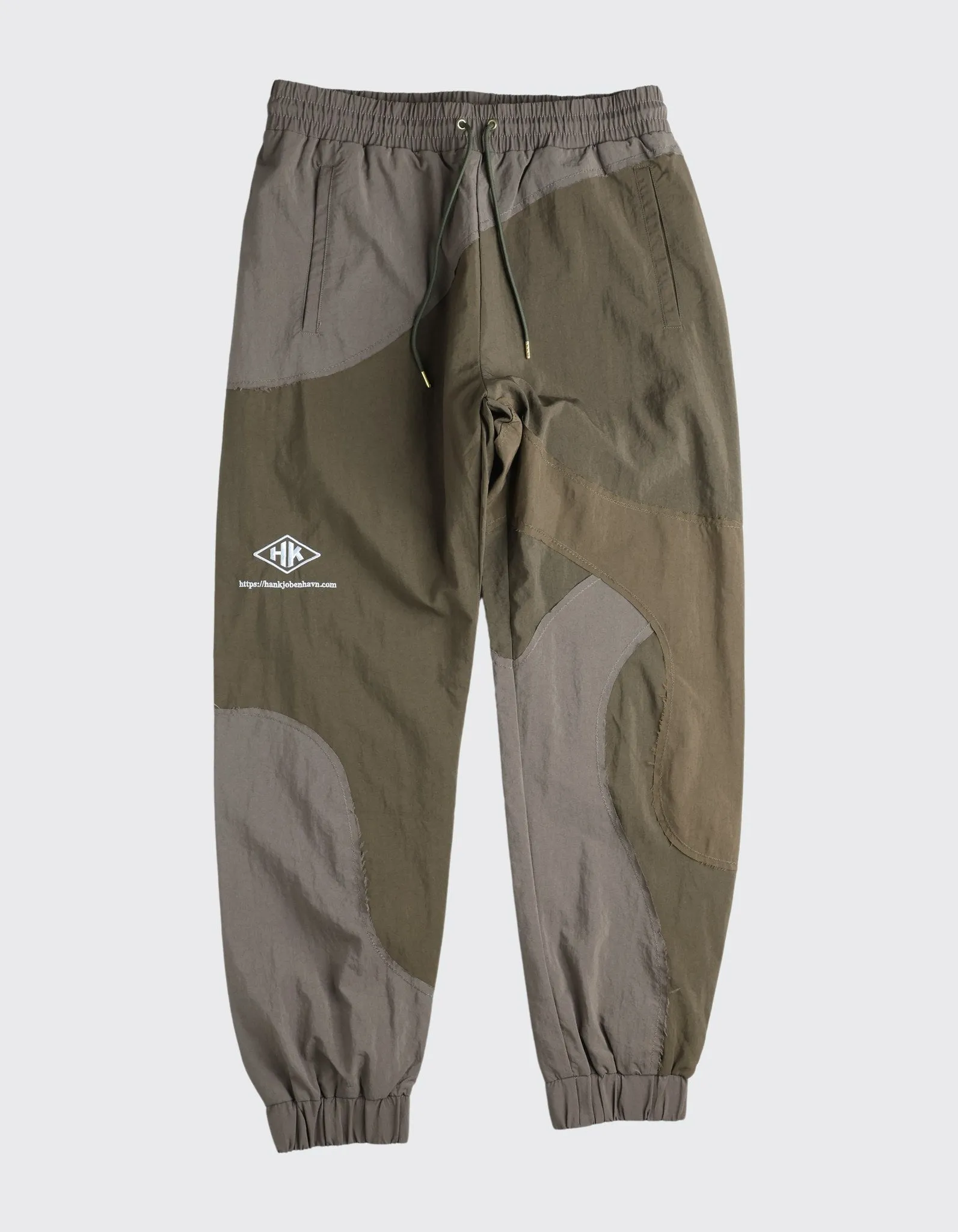 Second Life Track Pants / L - Crepe Green sold by Han Kjøbenhavn