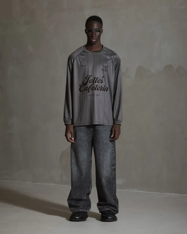 Logo Football LS Tee - Mist Grey sold by Han Kjøbenhavn