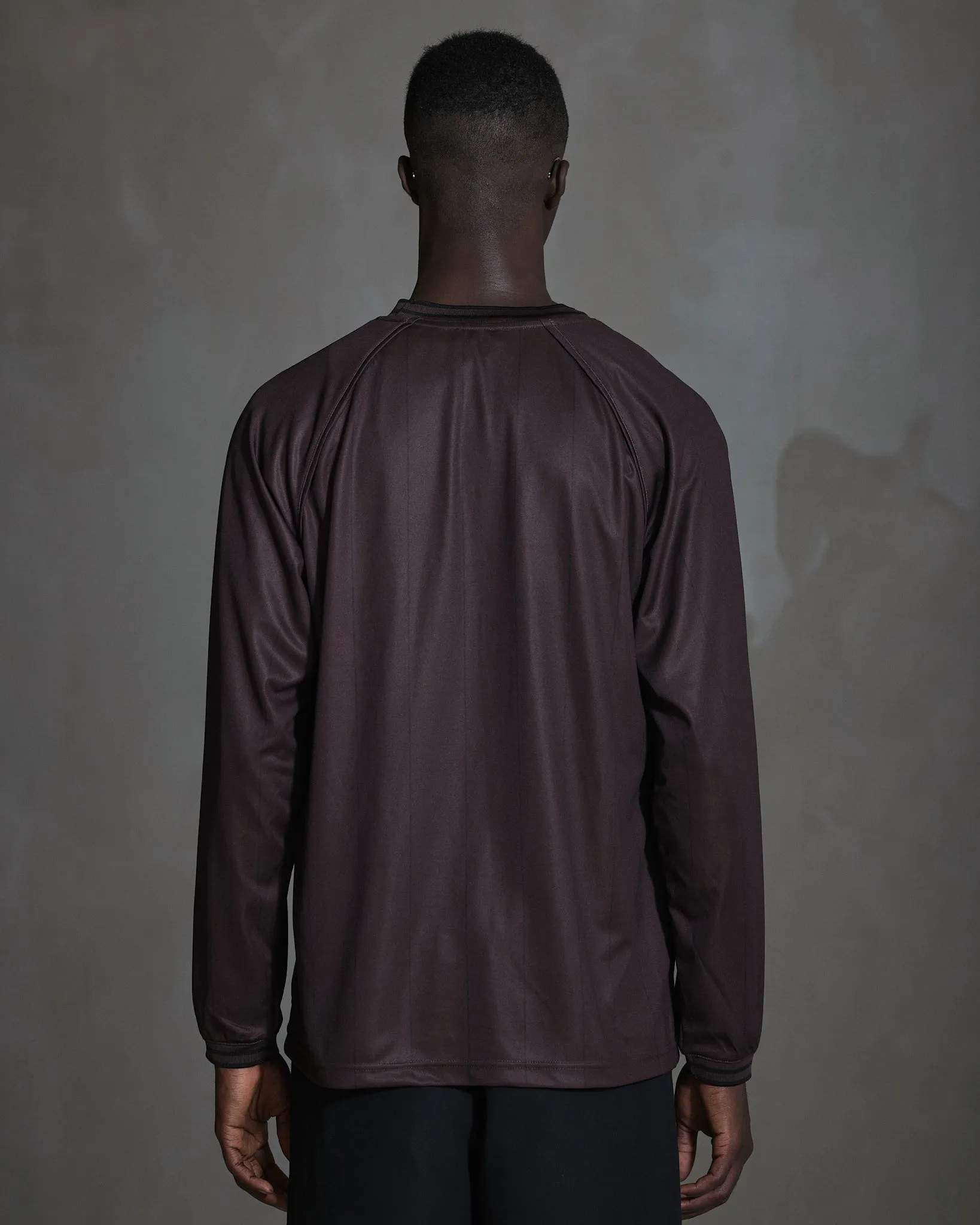 Logo Football LS Tee - Burgundy sold by Han Kjøbenhavn product image thumbnail 5