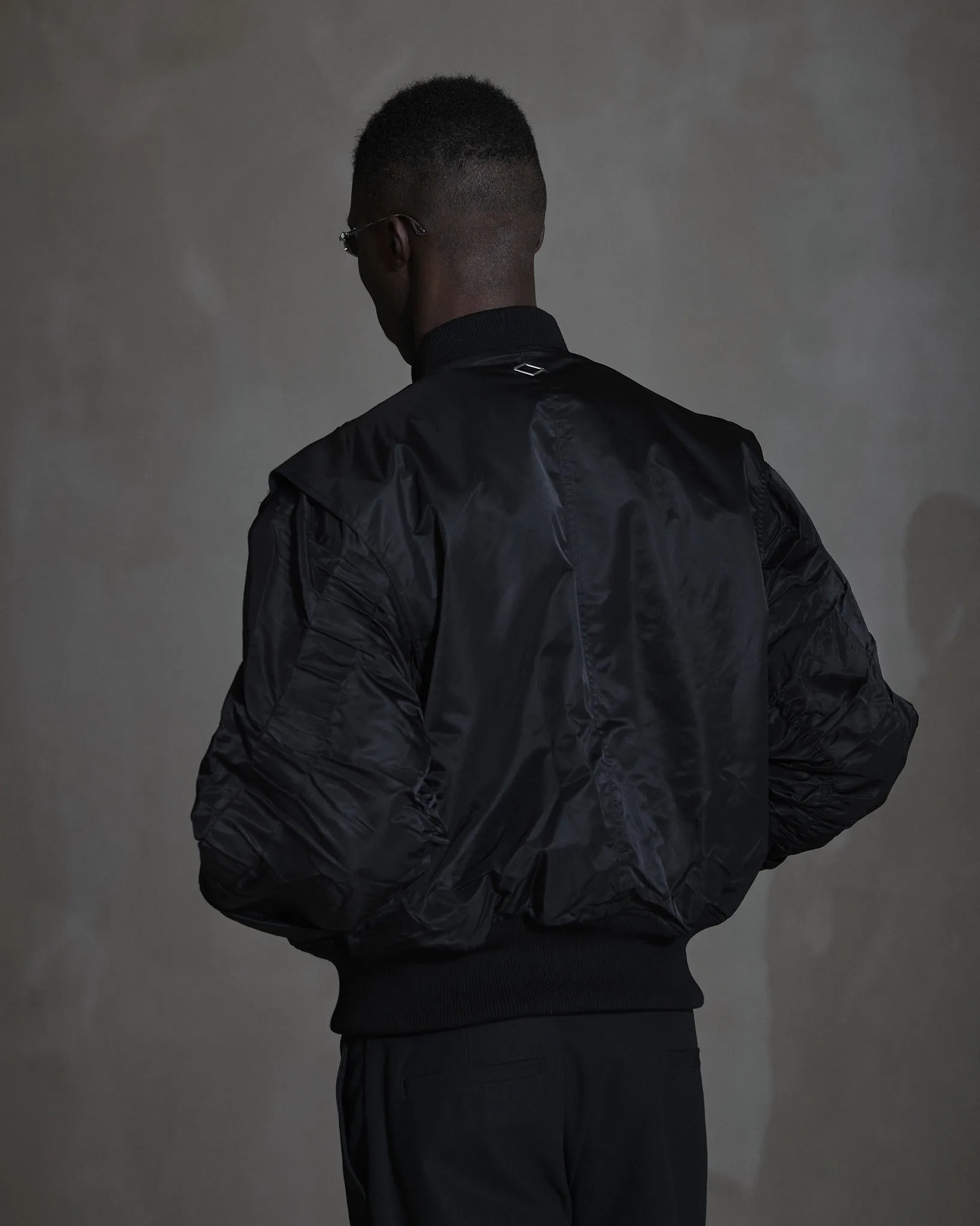 Oversized Padded Bomber Jacket - Black sold by Han Kjøbenhavn product image thumbnail 5