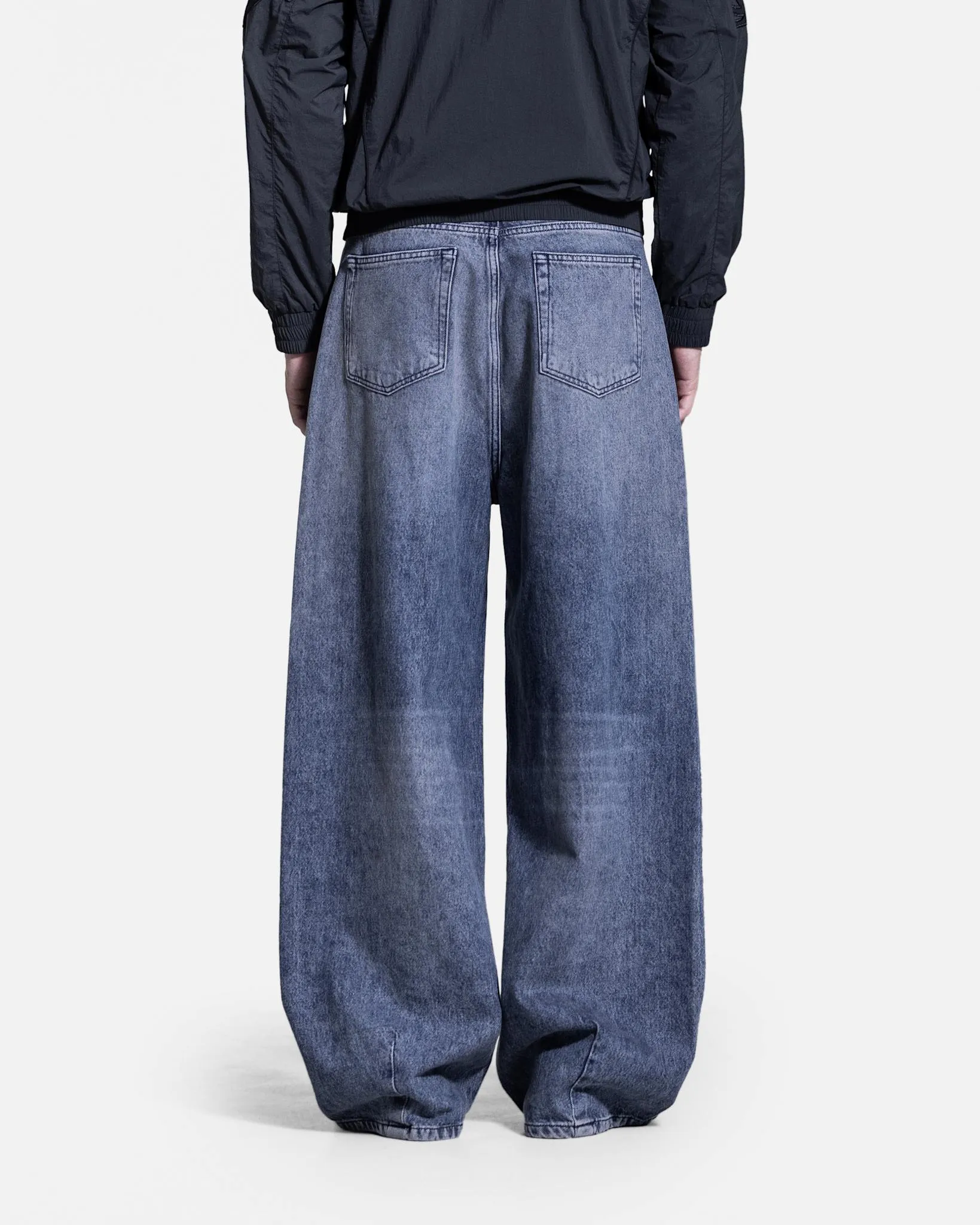Baggy Denim Jeans - Dirty Blue sold by Han Kjøbenhavn product image thumbnail 2
