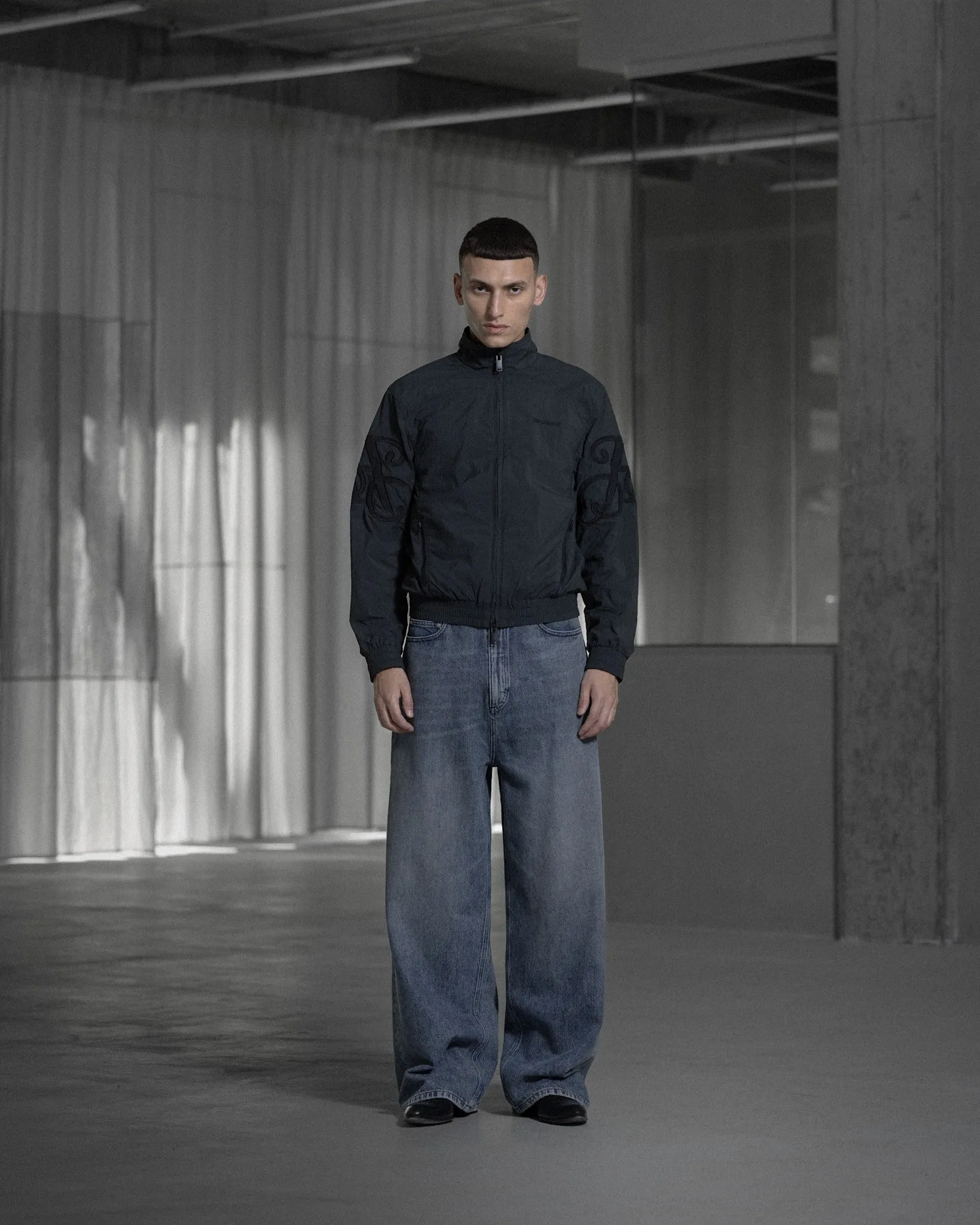 Baggy Denim Jeans - Dirty Blue sold by Han Kjøbenhavn product image thumbnail 3