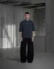 Baggy Denim Jeans - Black Tint sold by Han Kjøbenhavn