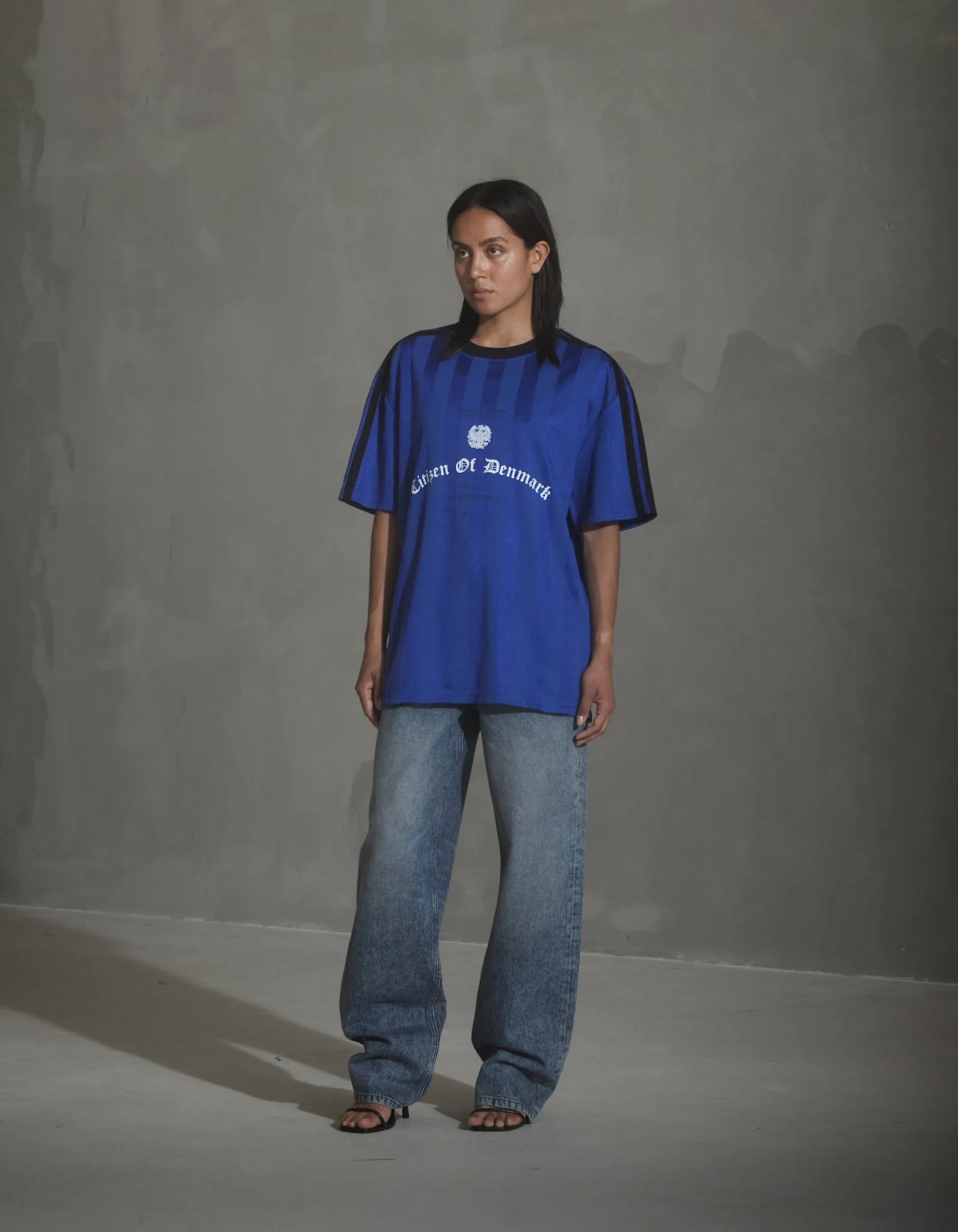 Football Jersey Tee - Royal Blue sold by Han Kjøbenhavn product image thumbnail 3